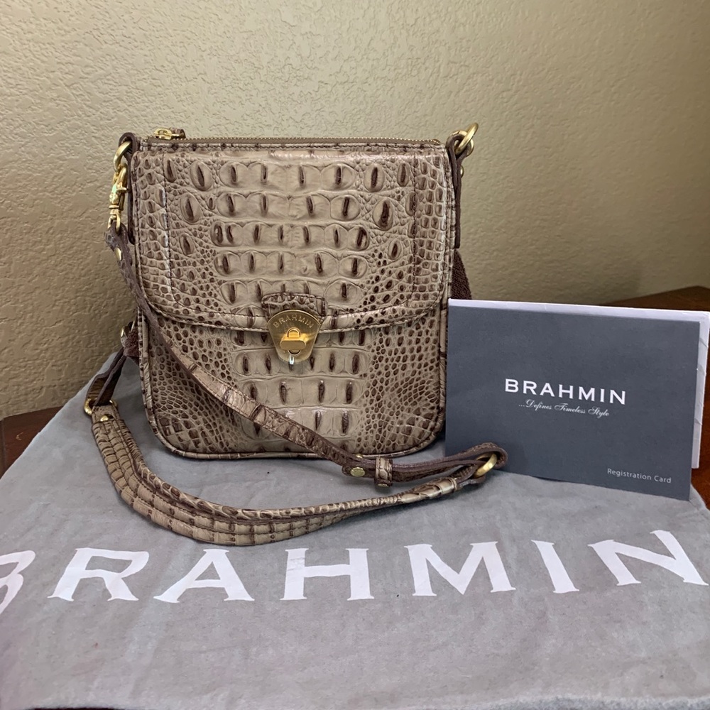 Brahmin cross body bag.